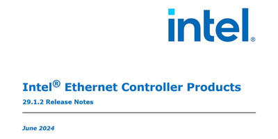 Intel Ethernet Lan Controller Drivers версия 29.1.2
